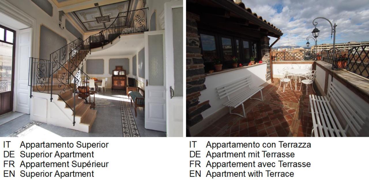 カターニアCasa Felice Nel Centro Storico, Tra Etna E Mareアパートメント エクステリア 写真